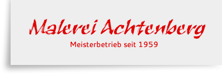 Logo - Malerei Achtenberg